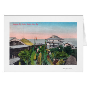 Aussicht auf den japanischen Teegarten