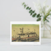 Aussicht auf den Klondike Riverboat Postkarte (Stehend Vorderseite)