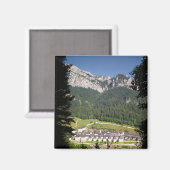 Aussicht auf den Klosterkomplex Magnet (Vorderseite/Rückseite)