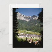 Aussicht auf den Klosterkomplex Postkarte (Vorne/Hinten)