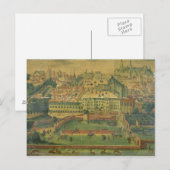 Aussicht auf den Königlichen Palast, Brüssel Postkarte (Vorne/Hinten)