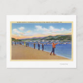 Aussicht auf den Lachsfang Postkarte (Vorderseite)