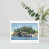 Aussicht auf den Leuchtturm der Eule 2 Postkarte (Stehend Vorderseite)