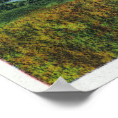 Aussicht auf den Leuchtturm von Nobska, das Waldlo Poster (Ecke)