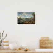 Aussicht auf den Louvre und die Tour de Nesles Poster (Küche)