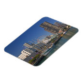 Aussicht auf den Marinestreff von Chicago 2 Magnet (Linke Seite)