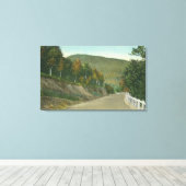 Aussicht auf den Mohican Trail Leinwanddruck (Insitu (Holzboden))