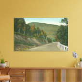 Aussicht auf den Mohican Trail Leinwanddruck (Insitu (Wohnzimmer))