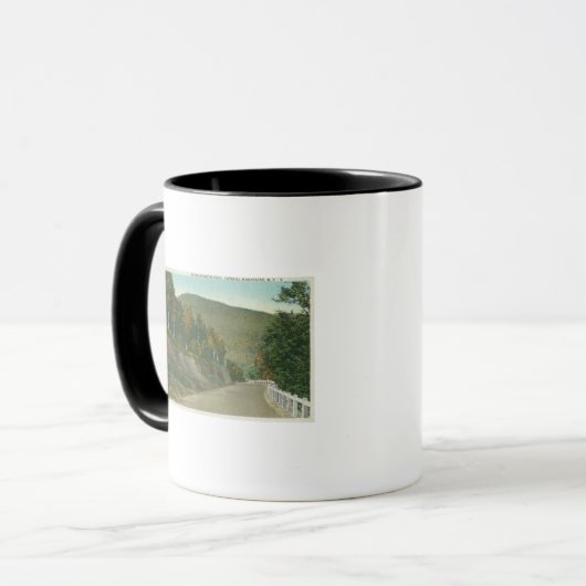 Aussicht auf den Mohican Trail Tasse (Vorderseite Links)