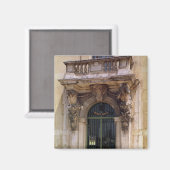 Aussicht auf den Museumseingang Magnet (Vorderseite/Rückseite)