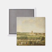 Aussicht auf den neuen Palast Magnet (Vorderseite/Rückseite)