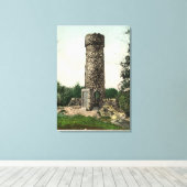 Aussicht auf den Norumbega Tower Leinwanddruck (Insitu (Holzboden))