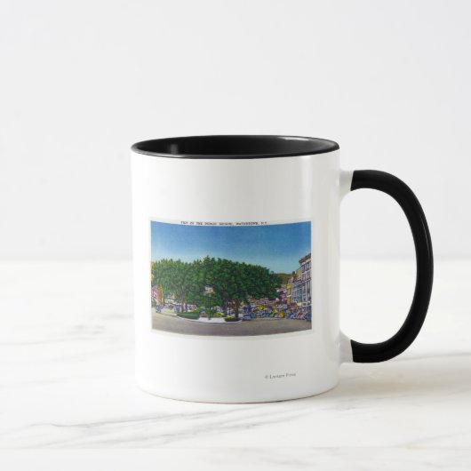 Aussicht auf den öffentlichen Platz Nr. 2 Tasse (Rechts)
