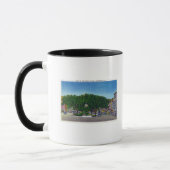 Aussicht auf den öffentlichen Platz Nr. 2 Tasse (Links)