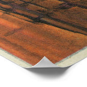 Aussicht auf den Osiris-Tempel Poster (Ecke)