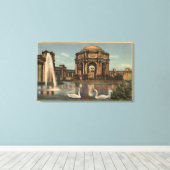 Aussicht auf den Palast der bildenden Künste Leinwanddruck (Insitu (Holzboden))