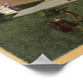 Aussicht auf den Palast der Ehrenlegion Poster (Ecke)