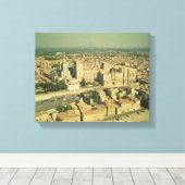 Aussicht auf den Palast Leinwanddruck (Insitu (Holzboden))