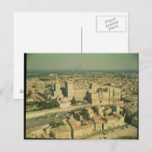 Aussicht auf den Palast Postkarte (Vorne/Hinten)