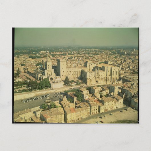 Aussicht auf den Palast Postkarte (Vorderseite)