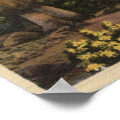 Aussicht auf den Palm Springs Canyon Poster (Ecke)