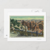 Aussicht auf den Park Postkarte (Vorne/Hinten)