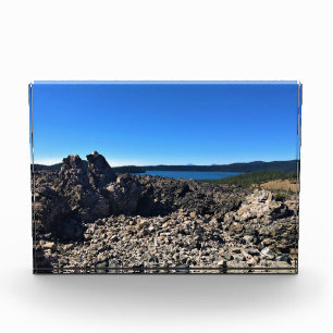 Aussicht auf den Paulina-See, OR Fotoblock
