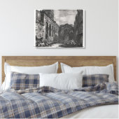 Aussicht auf den Peristyle des Palastes Leinwanddruck (Insitu (Schlafzimmer))