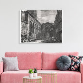 Aussicht auf den Peristyle des Palastes Leinwanddruck (Insitu (Wohnzimmer))