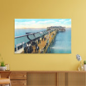 Aussicht auf den Pier Leinwanddruck (Insitu (Wohnzimmer))