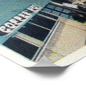 Aussicht auf den Pier Poster (Ecke)