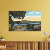 Aussicht auf den Pinto-See Leinwanddruck (Insitu (Wohnzimmer))