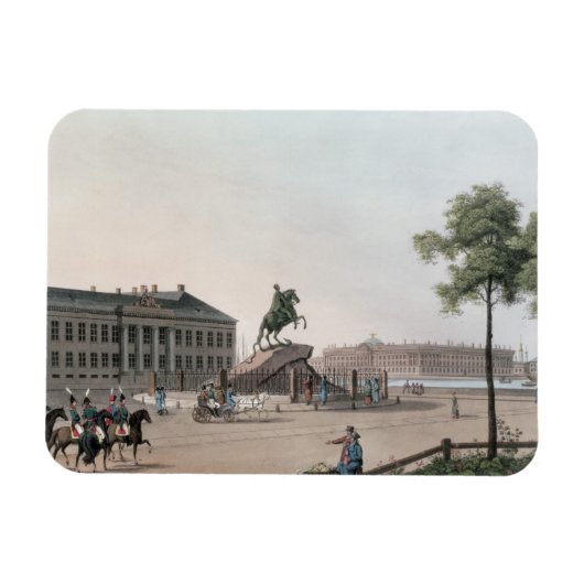 Aussicht auf den Platz von Peter dem Großen und de Magnet (Horizontal)