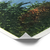 Aussicht auf den Pontosuc-See Poster (Ecke)