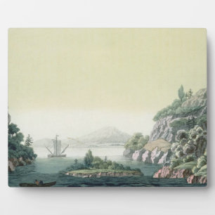 Aussicht auf den Potomac bei Monte Vernon (colou) Fotoplatte