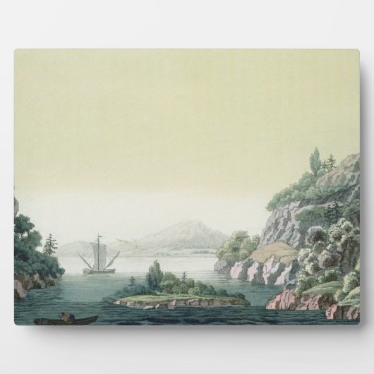 Aussicht auf den Potomac bei Monte Vernon (colou) Fotoplatte (Vorderseite)