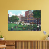 Aussicht auf den Rathauspark Oakland, CA Leinwanddruck (Insitu (Wohnzimmer))