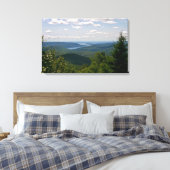 Aussicht auf den Sacandaga-See vom Hadley Leinwanddruck (Insitu (Schlafzimmer))
