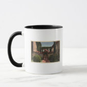 Aussicht auf den Sacro Garden Tasse (Links)