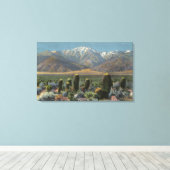 Aussicht auf den San Jacinto in der Nähe von Palms Leinwanddruck (Insitu (Holzboden))