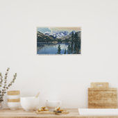 Aussicht auf den Schattensee, Sierra Nevada Poster (Küche)