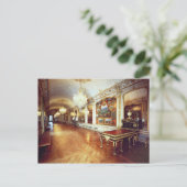 Aussicht auf den Schlachtsaal Postkarte (Stehend Vorderseite)