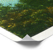 Aussicht auf den See Loon und die Insel Blythewood Poster (Ecke)