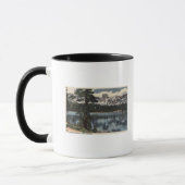 Aussicht auf den See Mary & High Sierra Mts. Tasse (Links)