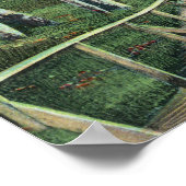 Aussicht auf den See Poster (Ecke)