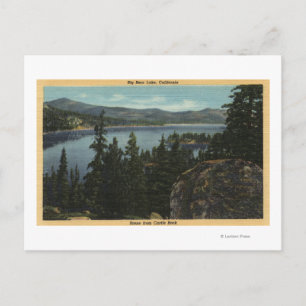 Aussicht auf den See vom Castle Rock Postkarte