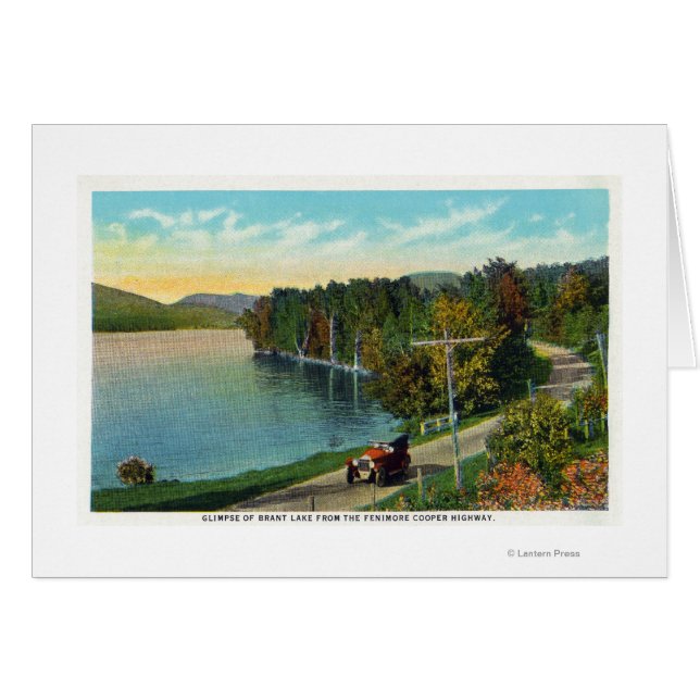 Aussicht auf den See vom Fenimore Cooper Hwy (Vorderseite (Horizontal))