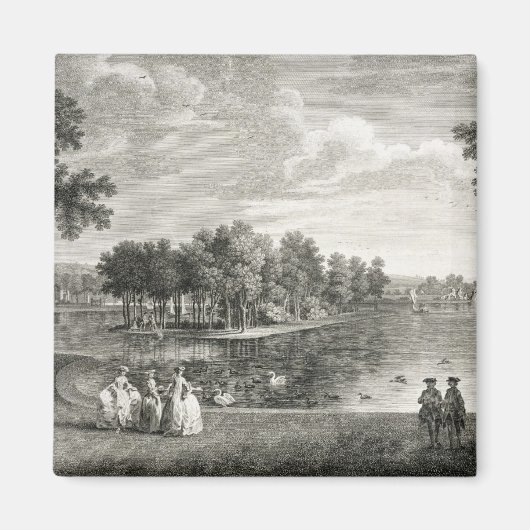 Aussicht auf den See vom Zentrum Spaziergang im Ga Magnet (Vorne)