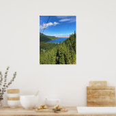 Aussicht auf den See Wallowa, Oregon Poster (Küche)