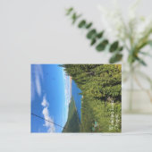 Aussicht auf den See Wallowa, Oregon Postkarte (Stehend Vorderseite)